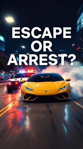 Police vs Lamborghini Huracán Drag Race 😳 Who Wins?