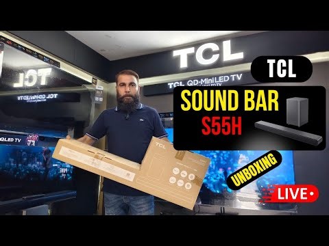 TCL soundbar S55H ‪@usmanenterprises-u7q‬ ‪@Karachiautovlog‬ #like #sound #soundtcl #s55h #smarttv