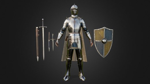 Armor Set - Download Free 3D model by gimora