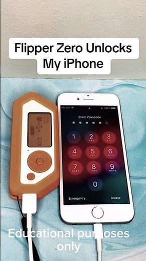 Flipper Zero : Hacking Gadget ❗ #cybersecurtiy #flipperzero #shorts