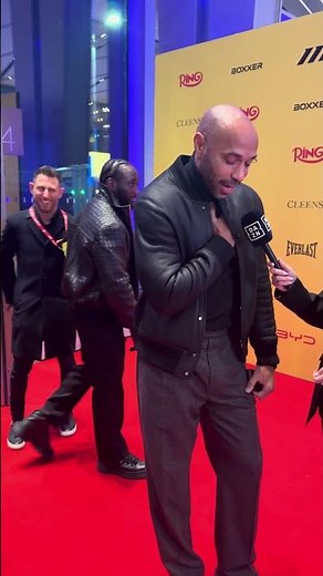 Terence Crawford & Thierry Henry Arrive At Eubank Jr Vs Benn 2 Fight