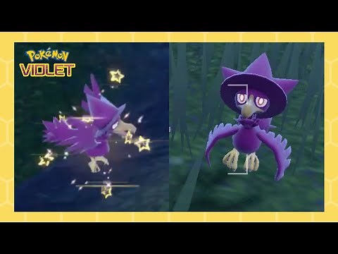 Live!! Shiny Murkrow in Pokémon Scarlet & Violet!