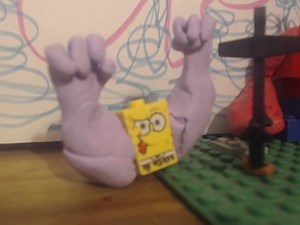 lego spongebob musclebob buffpants