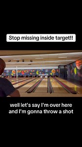 Do you miss inside target a lot? Try this and see if it helps #tenpindoctors #easybowlingstats #BowlerX #bowling # | JR Raymond