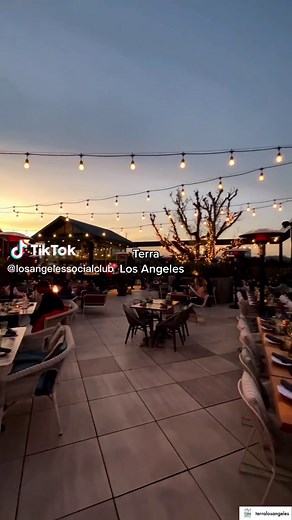 Rooftop Dining with Sunset Views at Terra, Los Angeles
