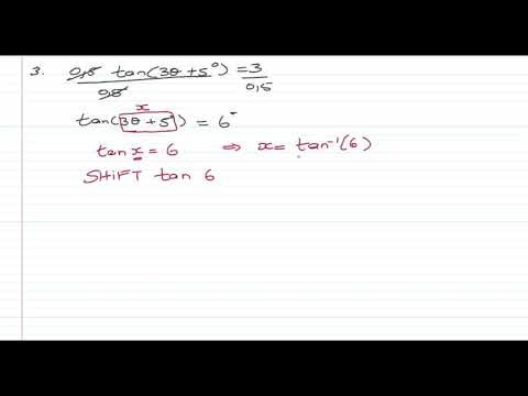 How to Solve Trig Equations Grade 10 | Worked Example 3 Step by Step