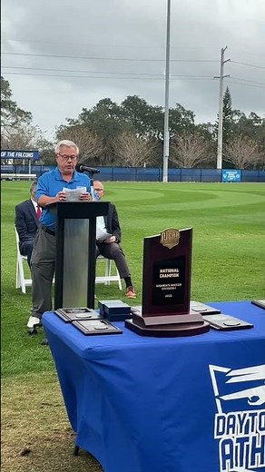 Daytona State hosts ceremony for women's soccer NJCAA championship