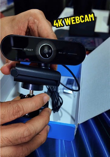 High-Quality 4K Webcam for Clear Video Conferencing