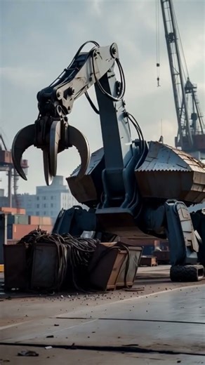 Gaint featuristic Crushing machine #shorts #mechanic