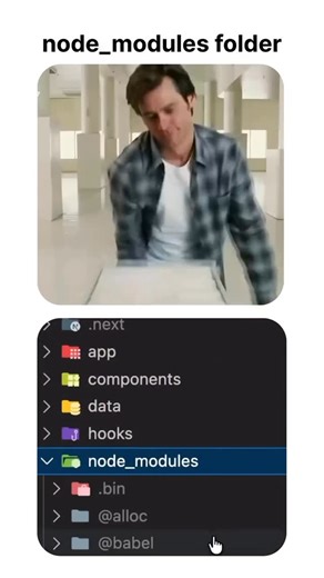 H.R. Rangel on Instagram: "Opening node_modules folder be like…"
