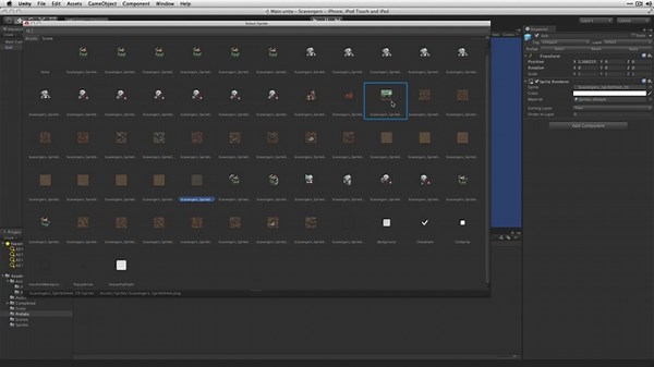 Unity 2D Roguelike 公式チュートリアル Tile Prefab編を使った学習（3/14）