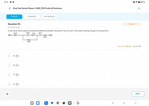 21:15Final Test Series Phase-I-2025_TO5 (Code-A) SolutionsPH... | Filo