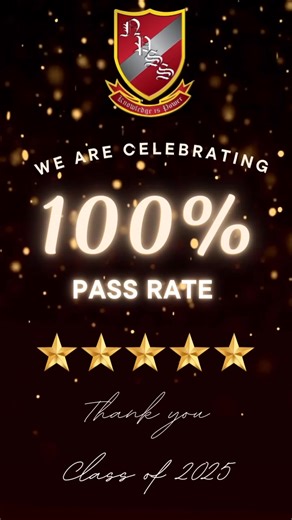 We are proud to announce our pass rate for 2025. | NPSS