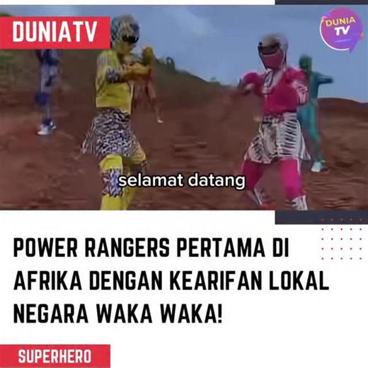 Power Rangers pertama dari Afrika | Dunia TV