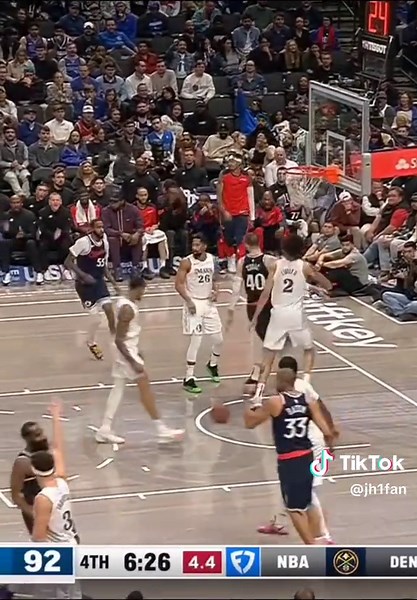 James Harden's Signature Double Step Back Move