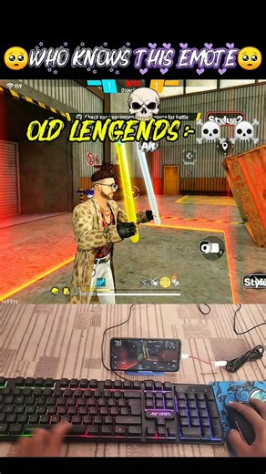 Mastering Free Fire: Keyboard and Mouse Gameplay with Handcam #shorts #mixpro #freefire #viral
