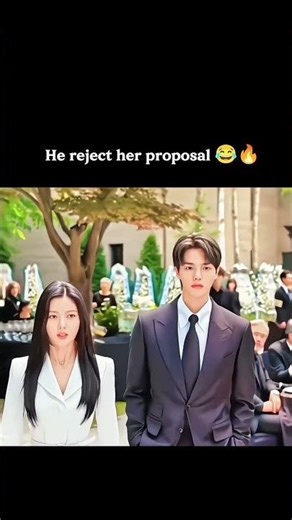 The Most Shocking Proposal Rejection Ever! 😱🔥 #MyDemon #KDrama #shorts