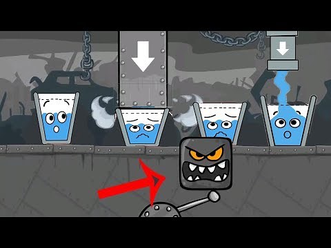 Happy Glass Ball in Red Ball 4 Green Hills with Boss Fights All Levels ( 1 - 15 ) Full Walkthrough