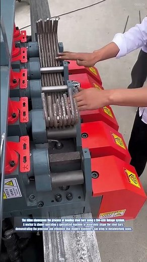 Steel Bar Linkage Bending: Five-Axis Precision