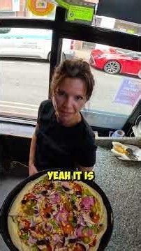 Pizza with everything😳