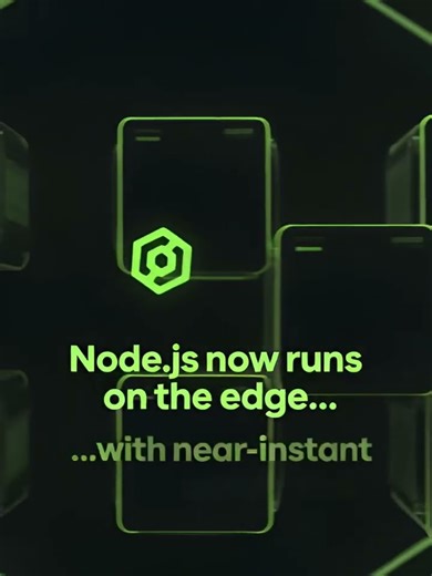 Node.js on the Edge? This Changes Everything #shorts #coding