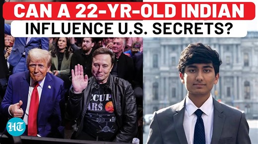 #WATCH | #ElonMusk's handpicked team of young engineers—some barely out of college—now hold top #security clearances and oversee U.S. government operations! | Hindustan Times