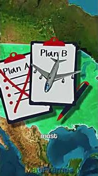 Why US Keeps a Plane Always Flying😲 #geographythroughmaps