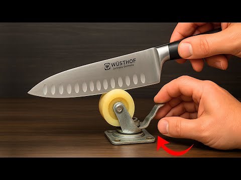 Super Speed ​​Knife Sharpener: Turn Dull Knives Into Sharp Knives In Seconds! Tips 365
