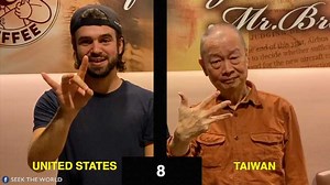 335K views · 5.8K reactions | Learn the number signs difference between Taiwanese Sign Language (TSL) and American Sign Language (ASL). Thanks for the host, Max ASL | Seek the World | Facebook