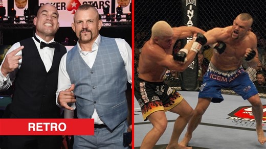 Chuck Liddell slept on Tito Ortiz’s couch before they shared one of the most bitter rivalries in UFC history