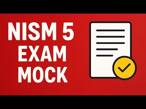 NISM 5 A Mock preparation