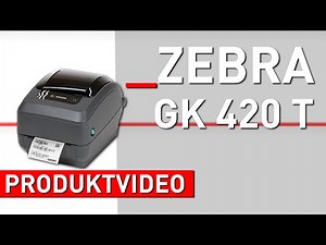 Zebra GK420t Etikettendrucker | Kompakter Thermotransferdrucker | Mediaform Shop [Produktvideo]