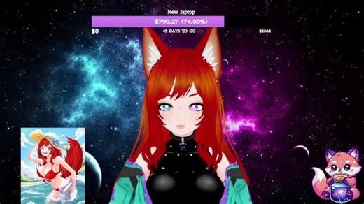 (18 ){3d model} Whats this?! A cutie doing a cute outfit debut and gamin?!