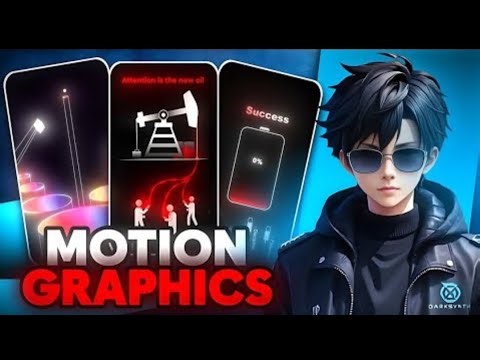 How make Motion Picture 😱 How You can create 3d motion Graphics without After effects 😁