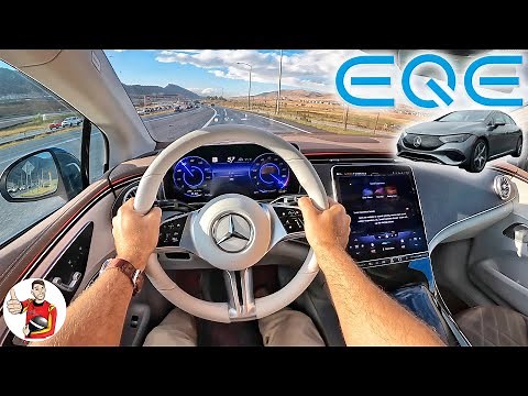 The Mercedes-Benz EQE Sedan is a Right-Sized EV with a Full Dose of Luxury (POV First Drive)