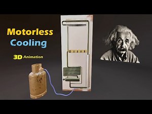 How Can a Fridge Work Without a Motor? (3d animation)