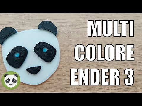 MULTICOLORE ENDER 3 AVEC CURA