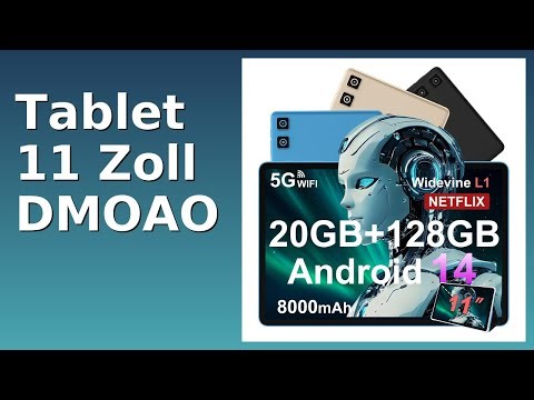 BEWERTUNG (2025): Tablet 11 Zoll DMOAO. WESENTLICHE Einzelheiten
