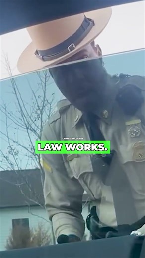 Tyrant Maryland Cop Flips Out When Driver Rolls Up His Window!