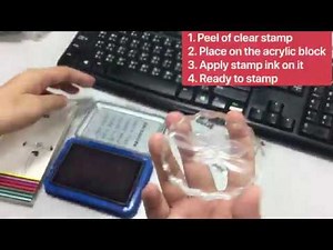 Custom Silicone Stamps- Clear Silicone Stamps Maker