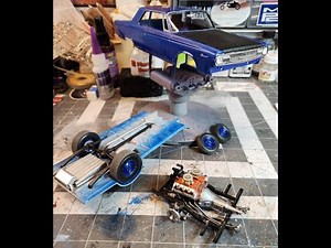 #Model Cars and Coffee - Progress on the Moebius A990 Super Stock Dodge