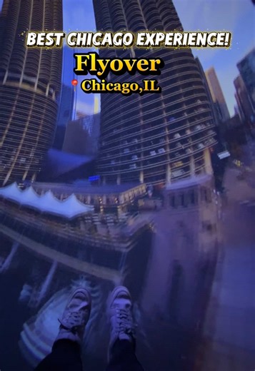 Fly through the city with no passport needed! Feel the wind, mist, and the rush of Chicago as you soar above iconic landmarks ✨🌆 🔥Illinois residents get a FREE Double Feature upgrade with your ticket! @Flyover • • • #chispotlight #experienceflyover #chicagothingstodo #chicagotourist #immersiveexperiencechicago