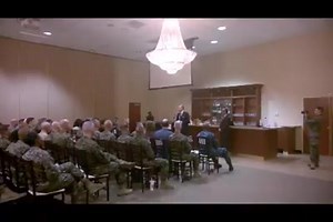 The Chief Executive Officer of Starbucks, Howard D. Schultz, met with the Marines and sailors of the 1st Marine Division today to discuss the leadership and the employment of veterans into the workforce by invitation of the commanding general, Maj. Gen. Lawrence Nicholson, aboard Camp Pendleton. Helping service members transition to the workforce and use their valuable leadership skills is a priority to the division and the entire U.S. Department of Defense (DOD) | 1st Marine Division