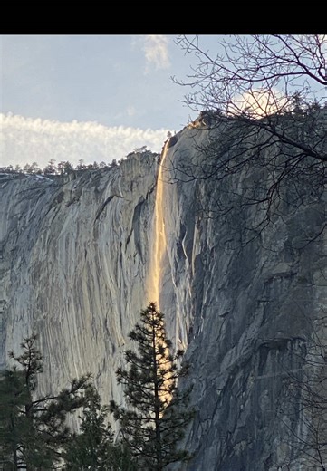 Camera didn’t do the view justice 🗻 #jazz #solitude #yosemite #firefall #travel