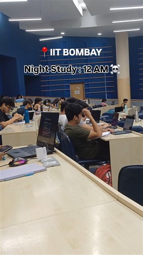 IITB Night shift 🥶😲 #iitbombay #iitmotivation #iit #jee #computerscience #iitjee #iitb #iitclass