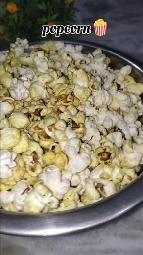 Homemade Masala Popcorn Recipe ll How to make popcorn #youtubeshorts #viral #food #popcorn #shorts
