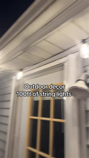 Transform Your Porch with 100ft of String Lights