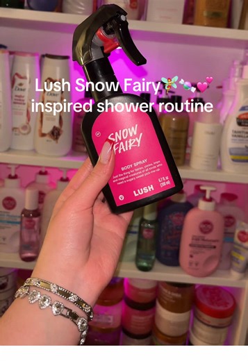Enchanting Lush Snow Fairy Shower Routine