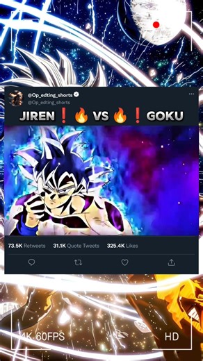 Jiren vs Goku 🔥 The Ultimate Ultra Instinct Battle | Dragon Ball Super