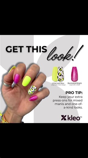 #pressonnails #neon #bold #statement #pamper